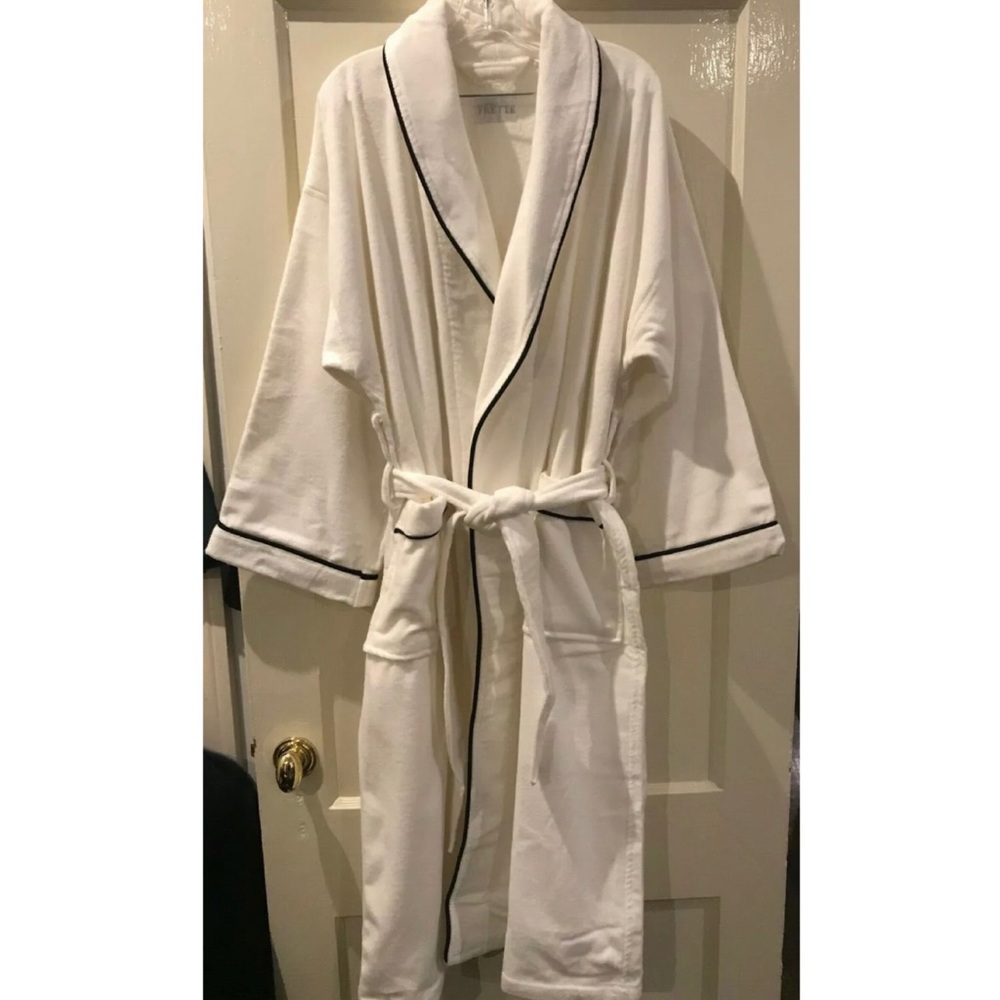 FRETTE Shawl Collar (Velvety Soft) Velour Robe